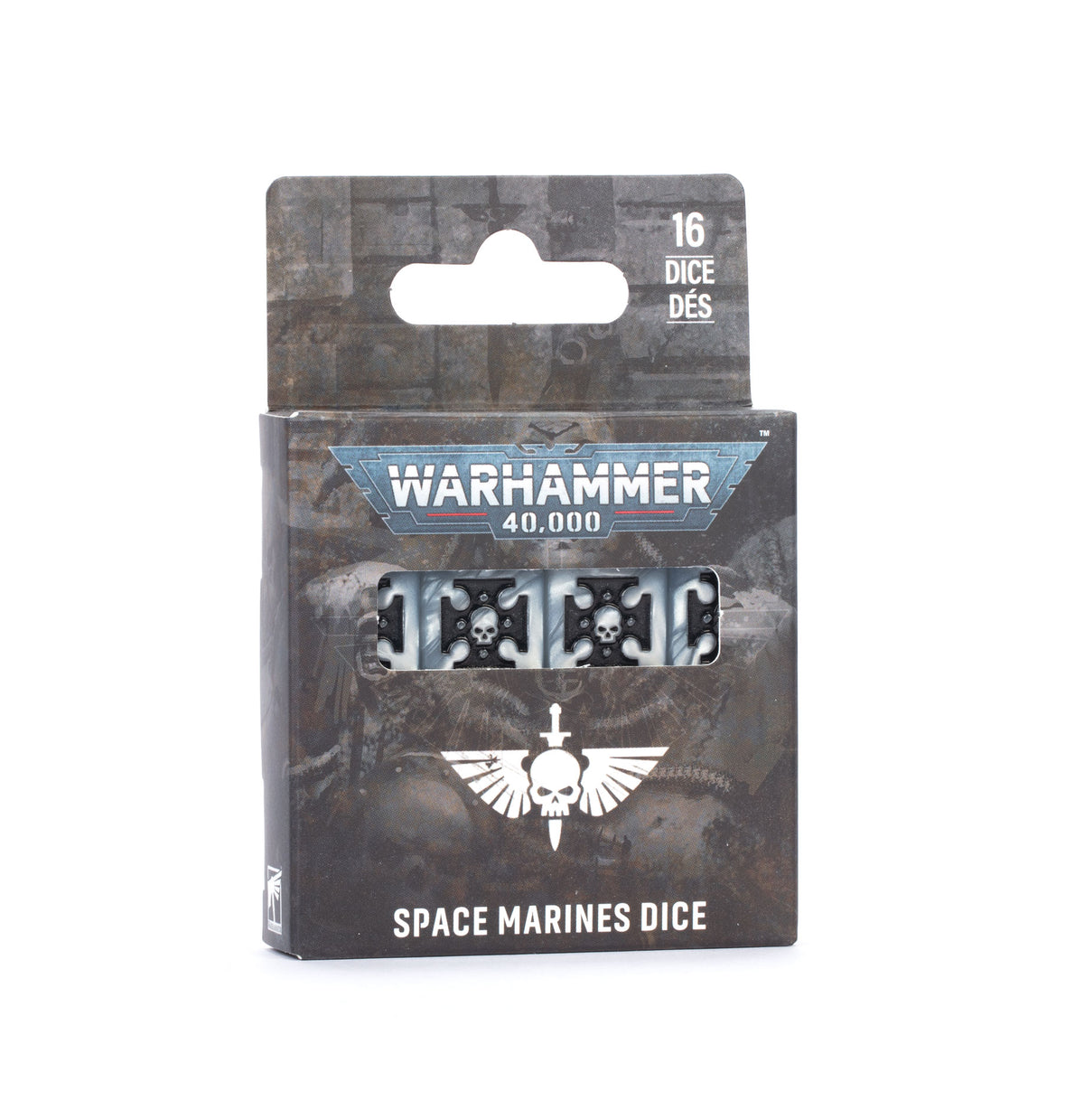 WARHAMMER 40000: SPACE MARINES DICE (AVAILABLE OCT. 3 2026)
