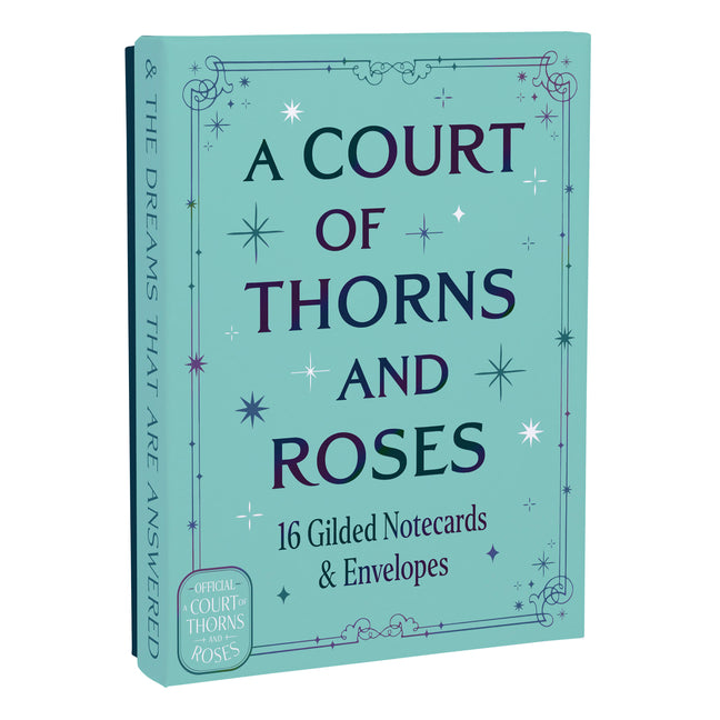 A Court of Thorns and Roses Official Gilded Notecards: 16 Notecards & Envelopes--From the Acotar Collection