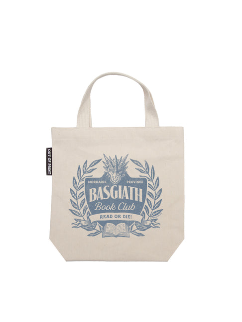 Rebecca Yarros's Fourth Wing: Basgiath Book Club Mini Tote Bag