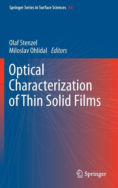 Optical Characterization of Thin Solid Films (2018)