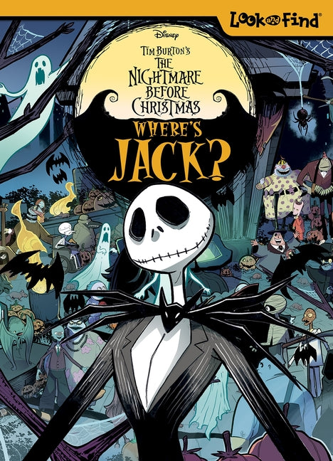 Disney Tim Burton's the Nightmare Before Christmas Look and Find