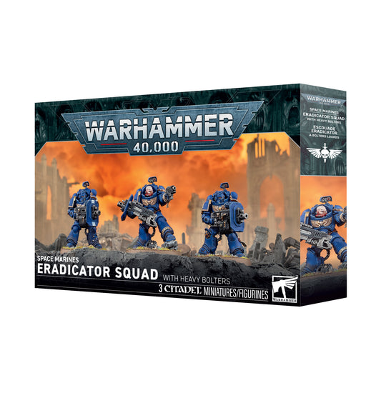 SPACE MARINES ERADICATOR SQUAD WITH HEAVY BOLTERS (AVAILABLE OCT. 3 2026)