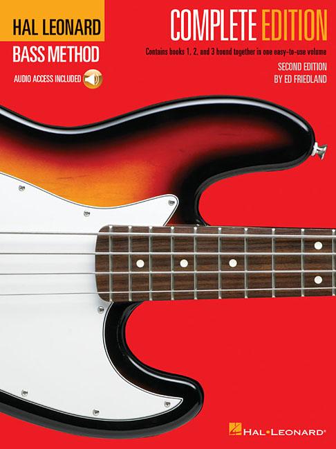 Hal Leonard Bass Method - Complete Edition: Books 1, 2 and 3 Bound Together in One Easy-To-Use Volume! (Bk/Online Audio) [With Compact Disc] (Revised)
