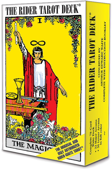 The Rider Tarot Deck(r): The Authentic Rider-Waite(r) Tarot Deck with Instruction Booklet, Essential for Tarot Beginners & Expert Readers