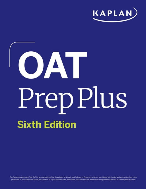 Oat Prep Plus, Sixth Edition (2026): Includes 16 Pages of Full Color Study Sheets + Online Access to 2 Full Length Practice Tests + 600+ Practice Ques