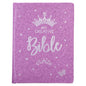 ESV My Creative Bible for Girls Faux Leather Hc, Purple Glitter