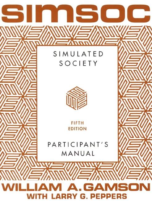 Simsoc: Simulated Society, Participant's Manual: Fifth Edition (Participant's Manual) (Original)