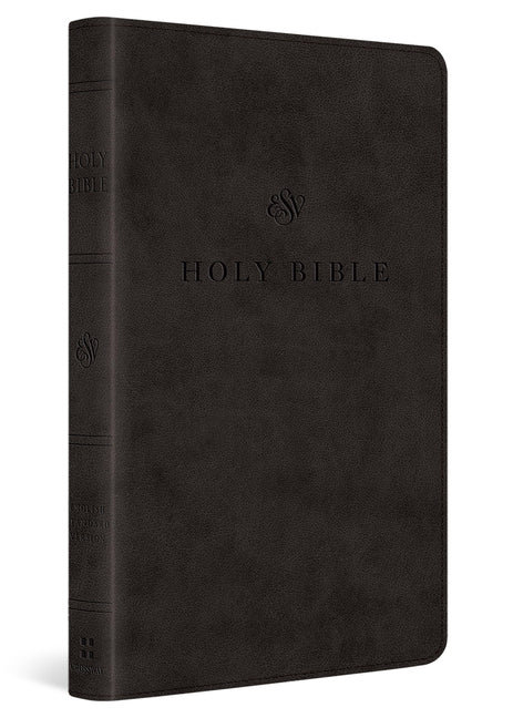 ESV Premium Church Bible, Large Print, Red Letter (Trutone, Black)