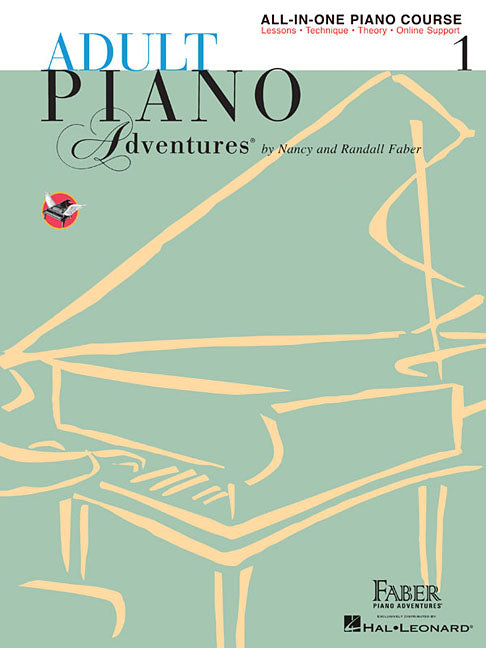 Adult Piano Adventures All-In-One Piano Course Book 1 - Book/Online Audio (Revised)