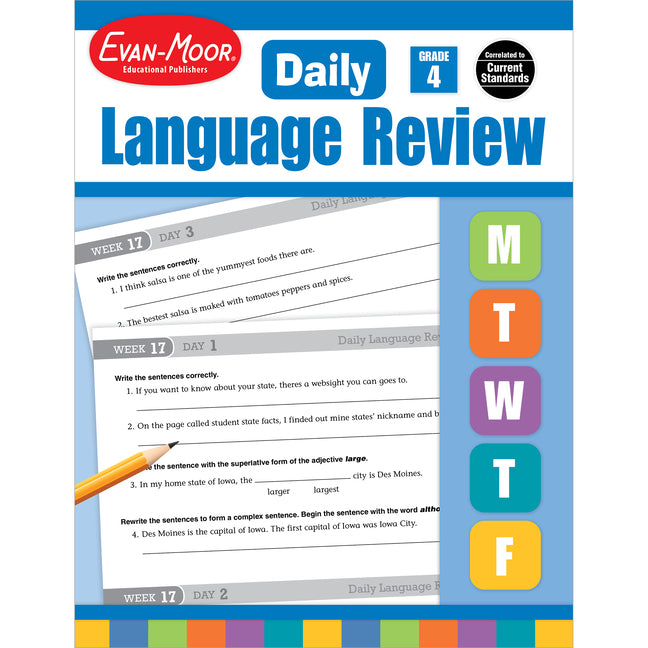 Daily Language Review Grade 4 Te (Teacher)