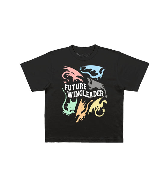 Rebecca Yarros's Fourth Wing: Future Wingleader Kids' T-Shirt - 4 Yr