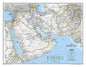 National Geographic Middle East Wall Map - Classic (30.25 X 23.5 In)