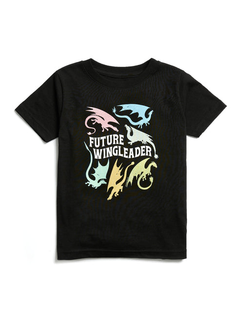 Rebecca Yarros's Fourth Wing: Future Wingleader Kids' T-Shirt - 2 Yr