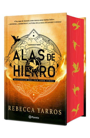 Alas de Hierro. Edición Especial Con Cantos Decorados / Iron Flame. Special Edition with Sprayed Edges