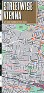 Streetwise Vienna Map - Laminated City Center Street Map of Vienna, Switzerland