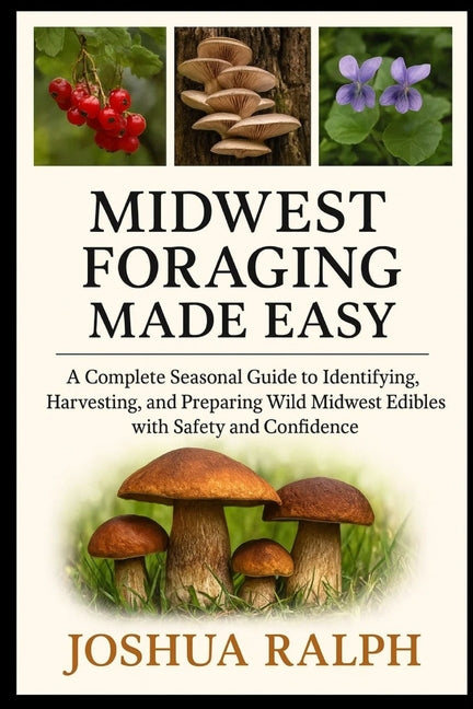 Midwest Foraging Made Easy: A Complete Seasonal Guide to Identifying, Harvesting, and Preparing Wild Midwest Edibles with Safety and Confidence