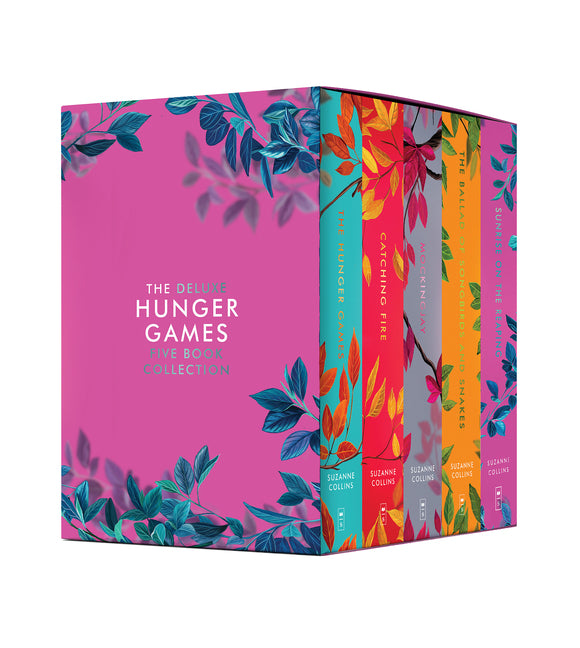 Hunger Games 5-Book Box Set (Deluxe Edition) (the Hunger Games, Catching Fire, Mockingjay, the Ballad of Songbirds and Snakes, Sunrise on the Reaping)