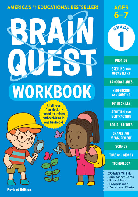 Brain Quest Workbook: 1st Grade Revised Edition (Revised)