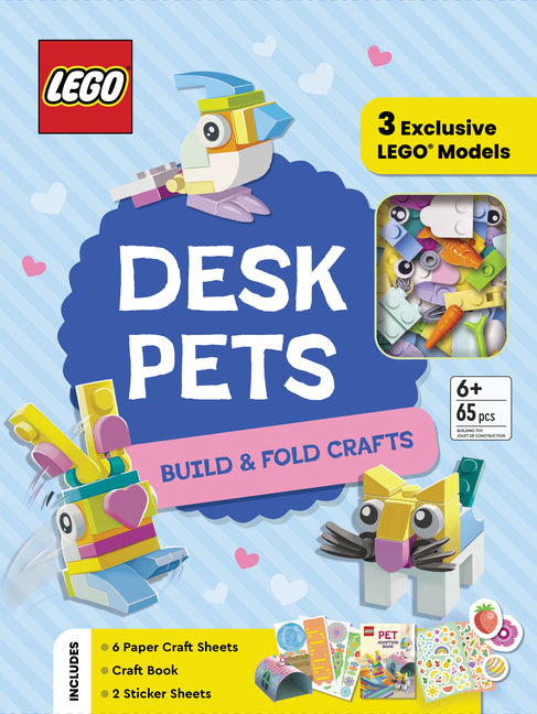 Lego(r) Books. Desk Pets: Build & Fold Crafts