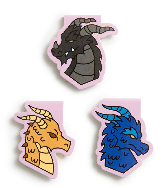 Rebecca Yarros's Fourth Wing: Dragons of Navarre Magnetic Bookmark Set of 3 - Magnetic Bookmarks