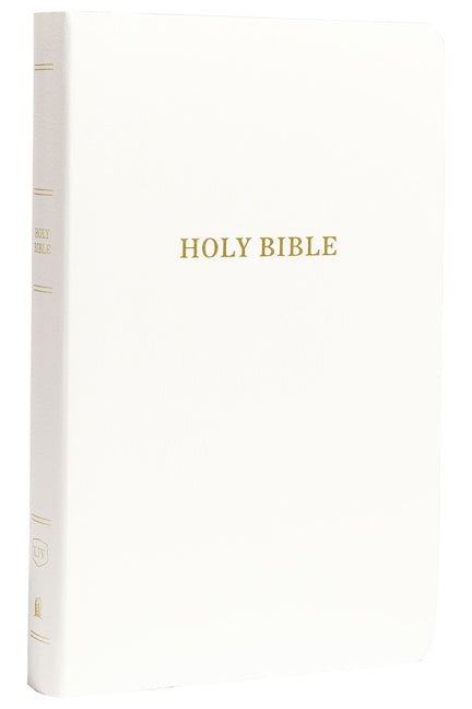 KJV, Gift and Award Bible, Imitation Leather, White, Red Letter Edition