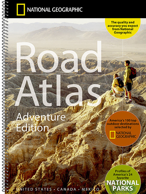 National Geographic Road Atlas 2027: Adventure Edition [United States, Canada, Mexico] (Adventure)