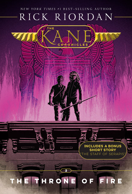 Kane Chronicles, The, Book Two: Throne of Fire, The-Kane Chronicles, The, Book Two (New Cover)