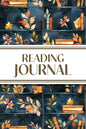 Reading Journal (Watercolor Fall Leaves Bookshelves): 6"x9" Book Lover's Diary; Book/Series Reviews, Reading Tracker, Favorite Book List, Favorite Quo