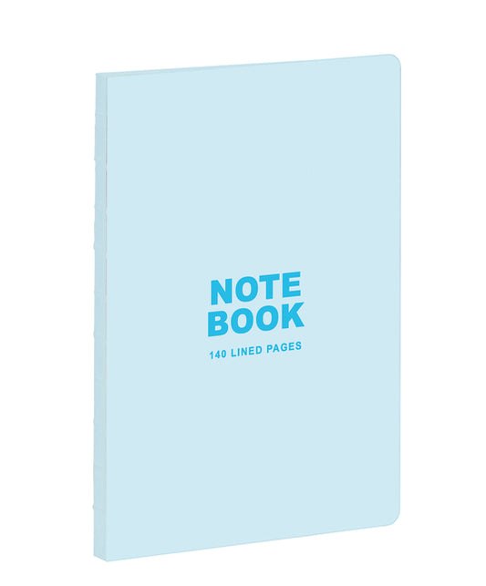 Teneues - A5 Notebook: Pastel Blue, 140 Lined Pages, Raw Sewn Spine, Lays Flat: Our A5 Size Standard Paperback Notebook (English)