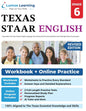 Grade 6 English Language Arts Literacy (ELA) Practice Workbook and Full-length Online Assessments: STAAR Study Guide