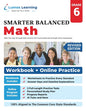 SBAC Test Prep: 6th Grade Math Common Core Practice Book and Full-length Online Assessments: Smarter Balanced Study Guide With Performance Task (PT) a